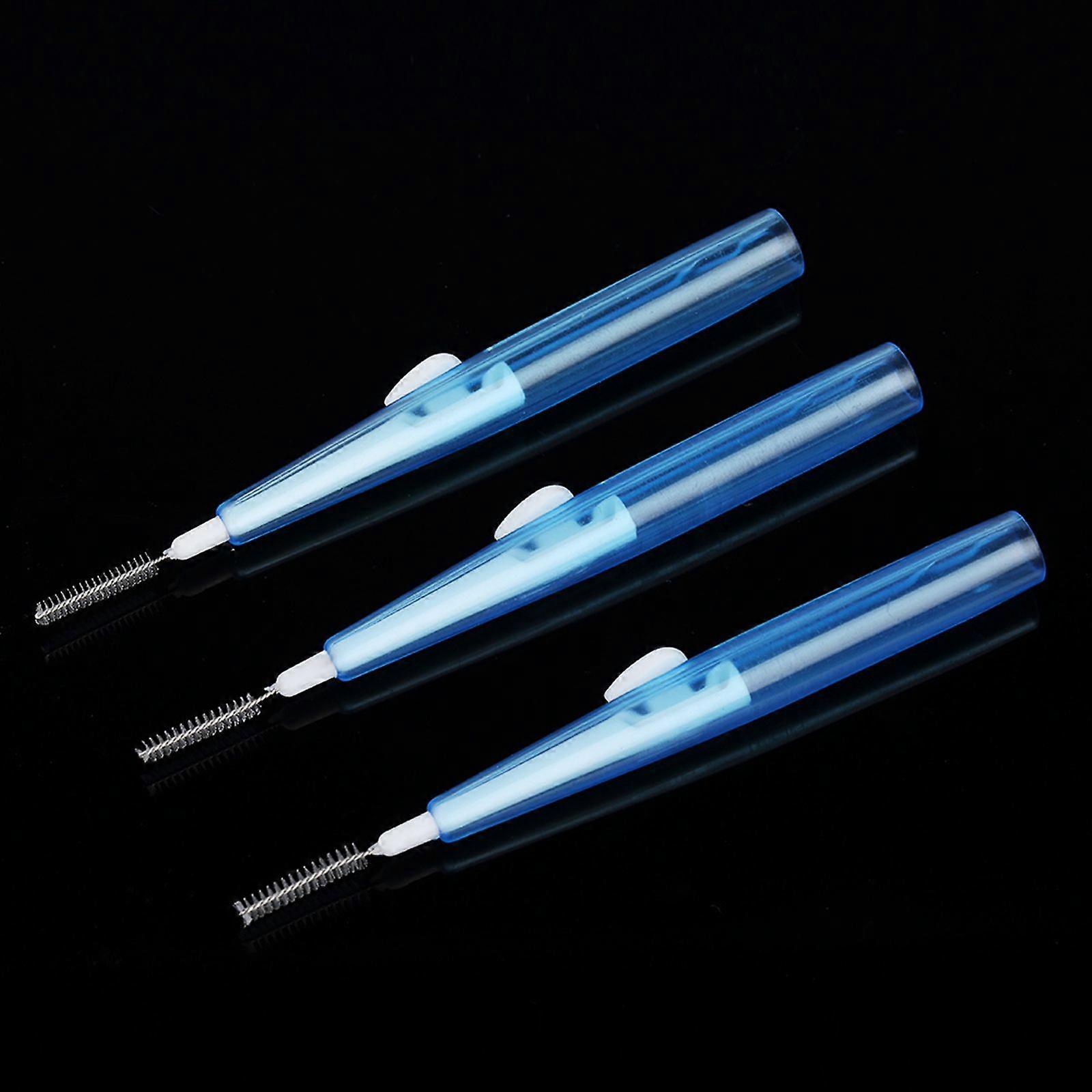 60Pcs/Box Dental Floss Picks Refill Inter-dental Brush Teeth Stick Toothpick Flosser for Oral Deep Clean Health Care