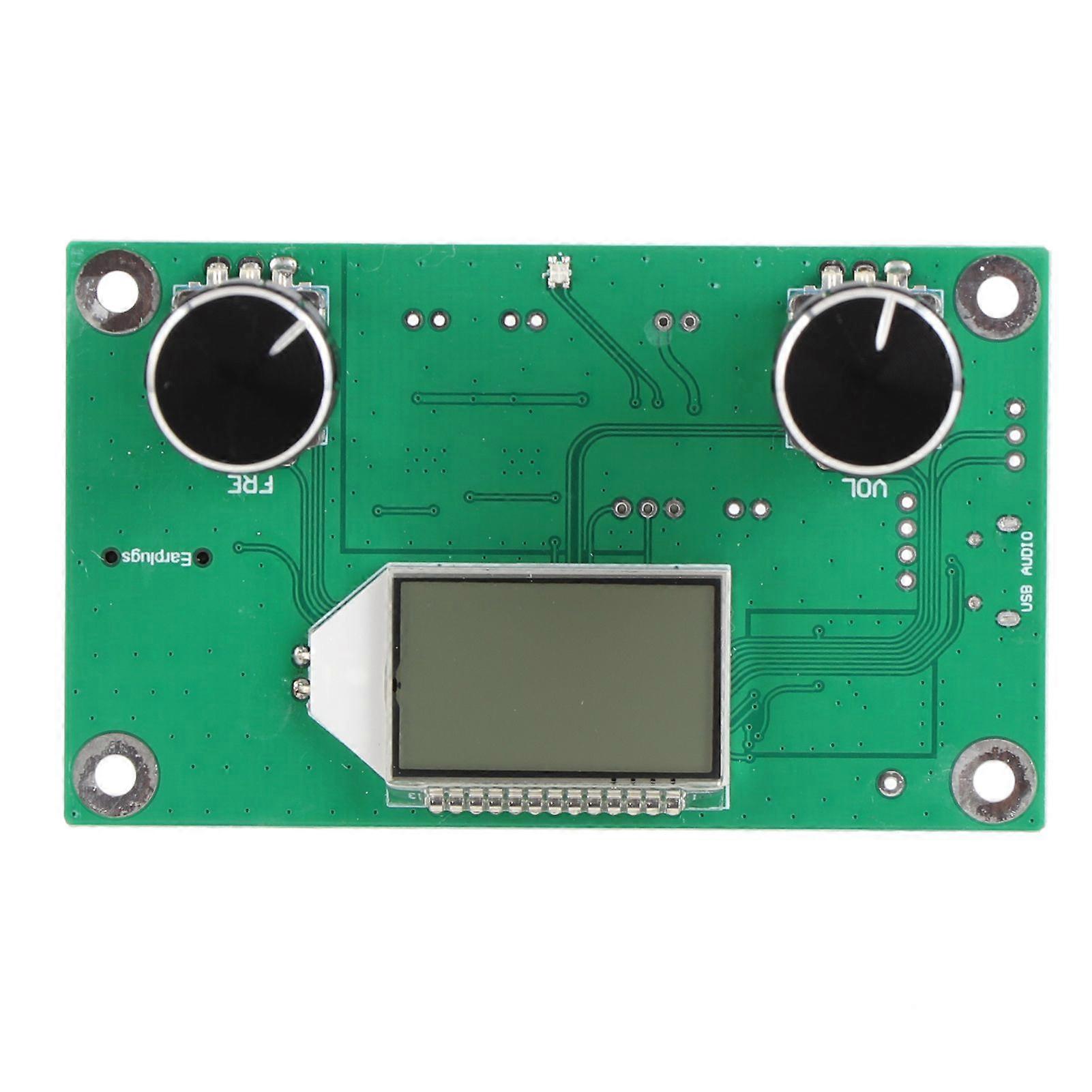 DSP &amp; PLL Digital Stereo FM Radio Receiver Module 87108MHz Support Serial Port Control