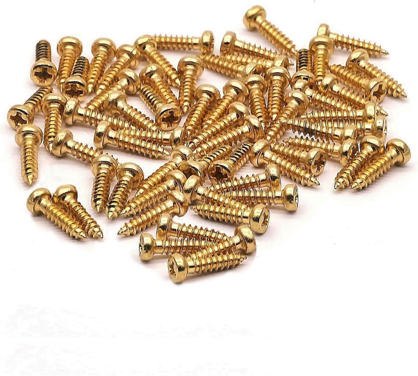 50pcs akustisk elgitarr stämskruvar skruvarTuner skruvar, basgitarr