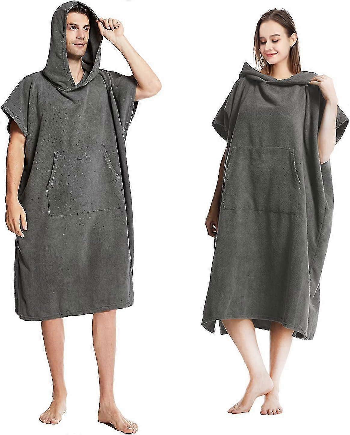 Surf Swimming Poncho Quick Dry Microfiber Changing Towel with Pocket