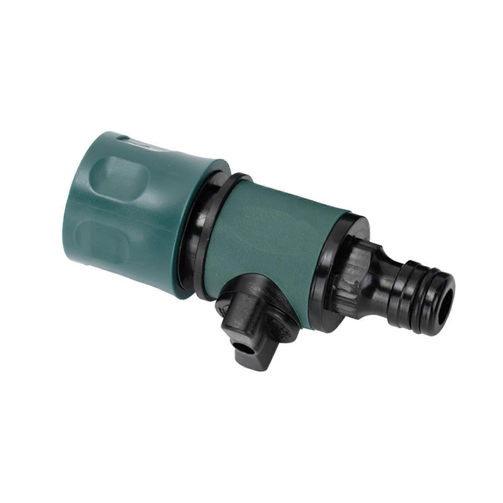 Universal 1/2Inch Nipple Connector Rubber Encased Construction Double Direction Switching For Flexible Pipe Management Multicolor