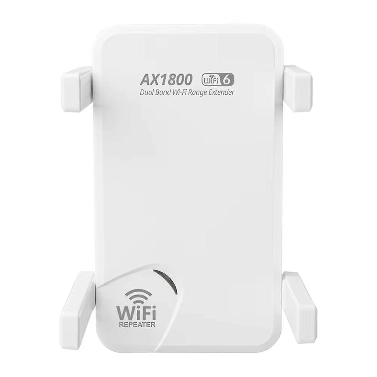 WiFi 6 Repeater 1800Mbps Extender Dual Band 2.4Gand5.8G Wireless Repeater WiFi Range Booster AP/Router EU PLUG