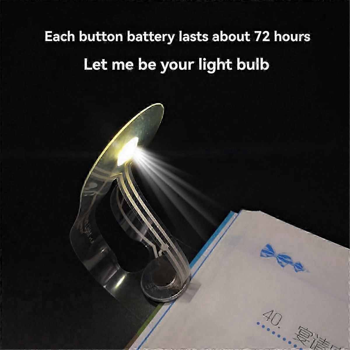 Bookmark Ultra-Thin Curved Folding Mini LED Lamp