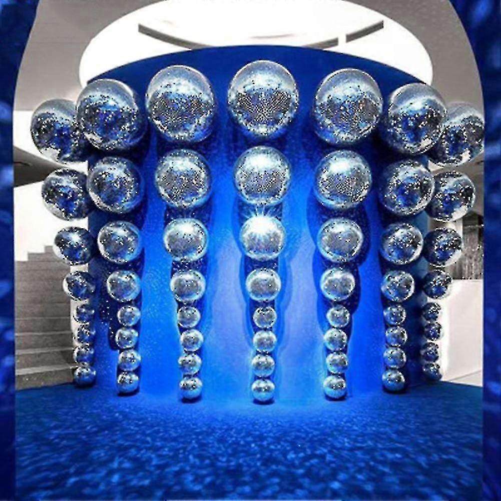 Red Hanging Disco Ball, Multiple Sizes Available for Party Decor
