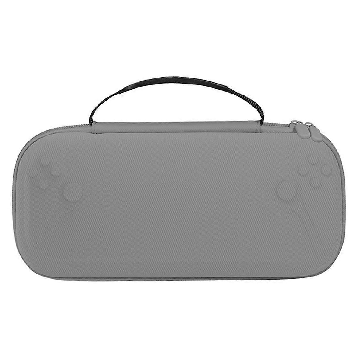 For Portal Carrying Case PU Leather Protective Travel Bag, Shockproof, Anti-Scratch for Portal Gray