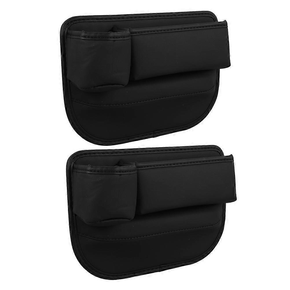 2pcs Car Seat Gap Filler With Cup Holder Versatile Storage Organizer For Car Seat Storage Gap Filler Tidy
