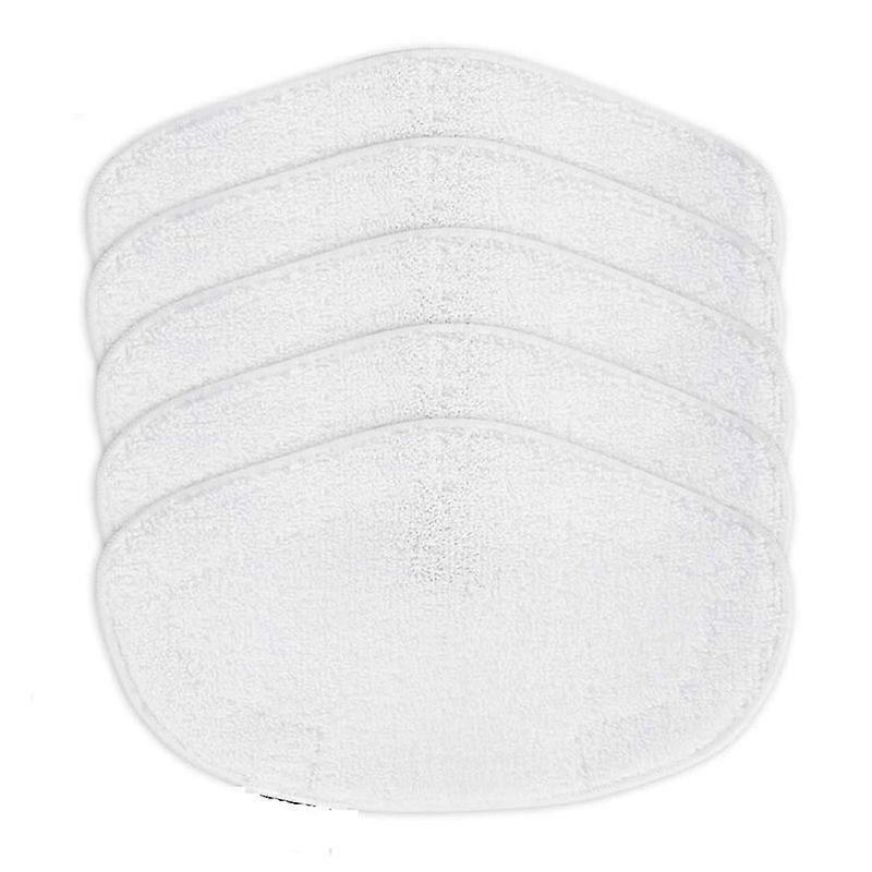 5 Pcs Microfiber Washable Mop Pad,Replacement Mop Parts for Polti Kit Vaporetto Steam Mop