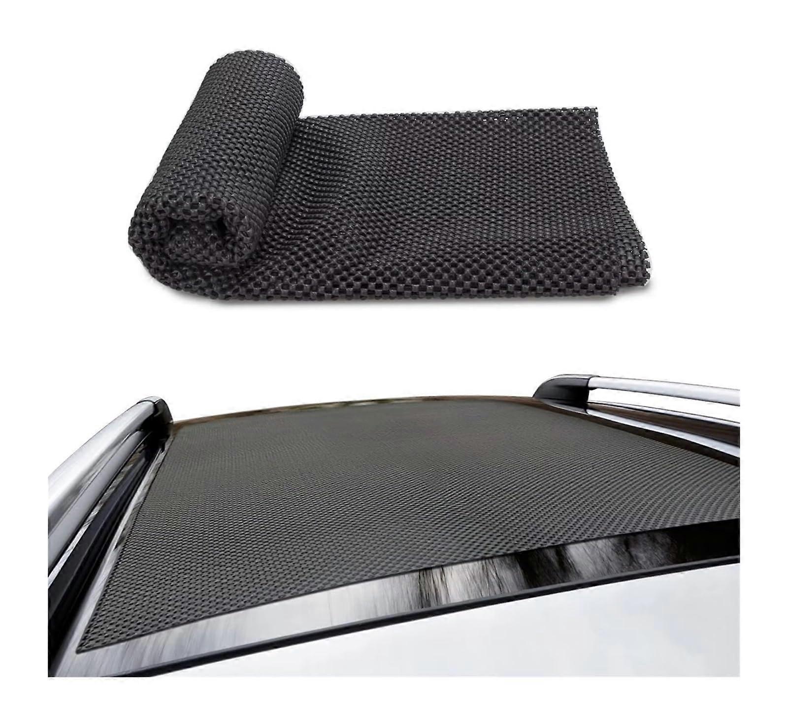Roof Rack Cross Universal 420D Waterproof Cargo Bag Travel Camping Luggage Storage Box Car Roof Bars Non Slip Mat