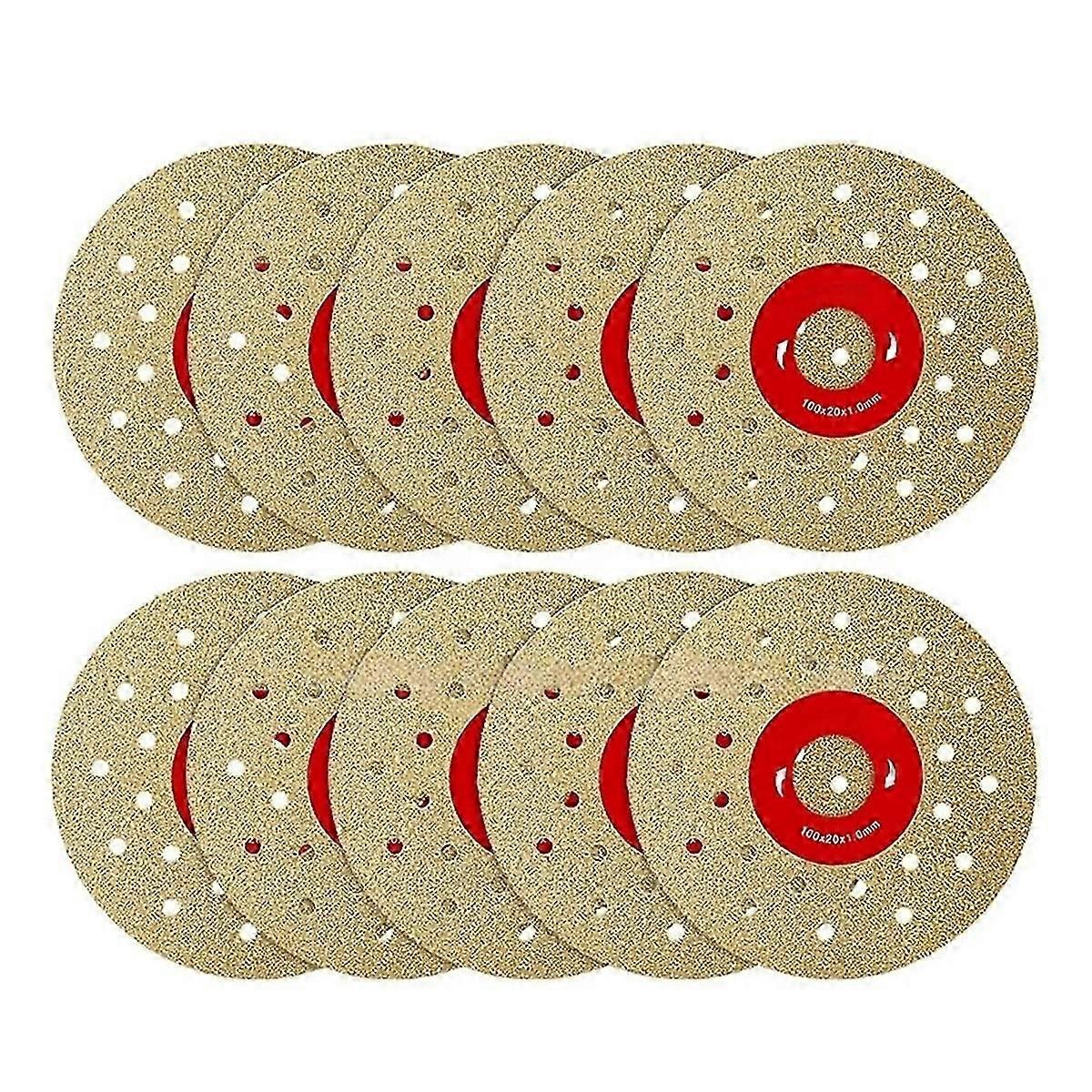 4 Inch Diamond Cutting Disc Angle Grinder Grinding Wheel 10PCS