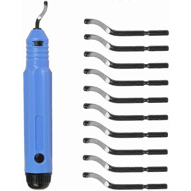 Deburring Tools + 10pcs Replacement Blades, Deburring Pens Deburring Copper