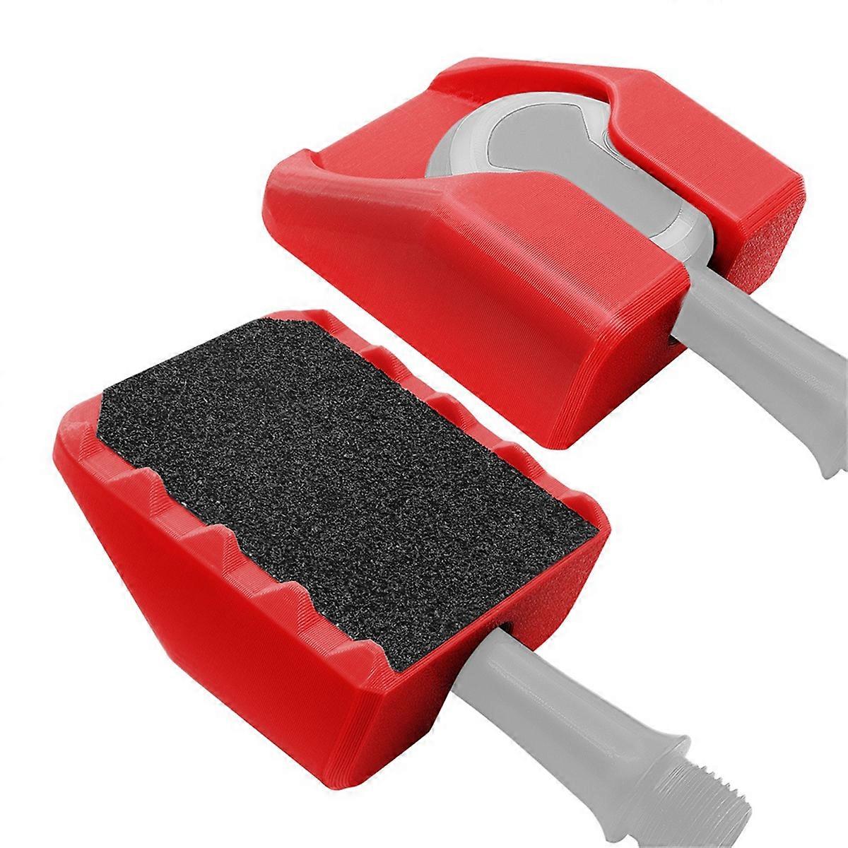 2PCS Bike Cycling Pedals for Flat Step Converter,C