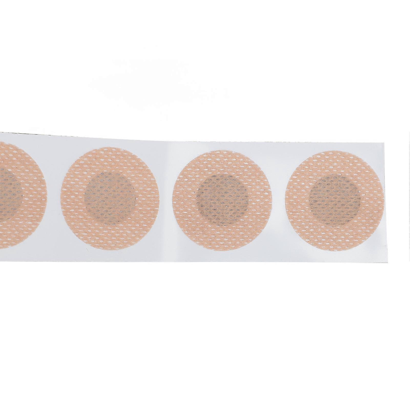50 Pairs Men's Disposable Anti-Chafing Nipple Shields 4.5cm Round Adhesive Nipple Covers for Sports Running Skin Color