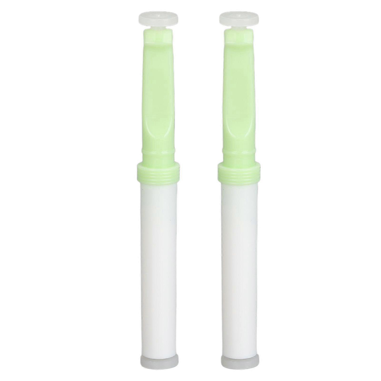 2pcs Smoke Cessation Device Concentration Stress Relief Anxiety Reduction Quitting Smoke Support Inhaler
