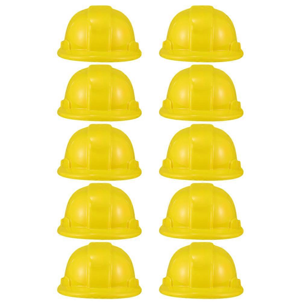 Construction Hats For Hat Building Theme Plastic 10Pack