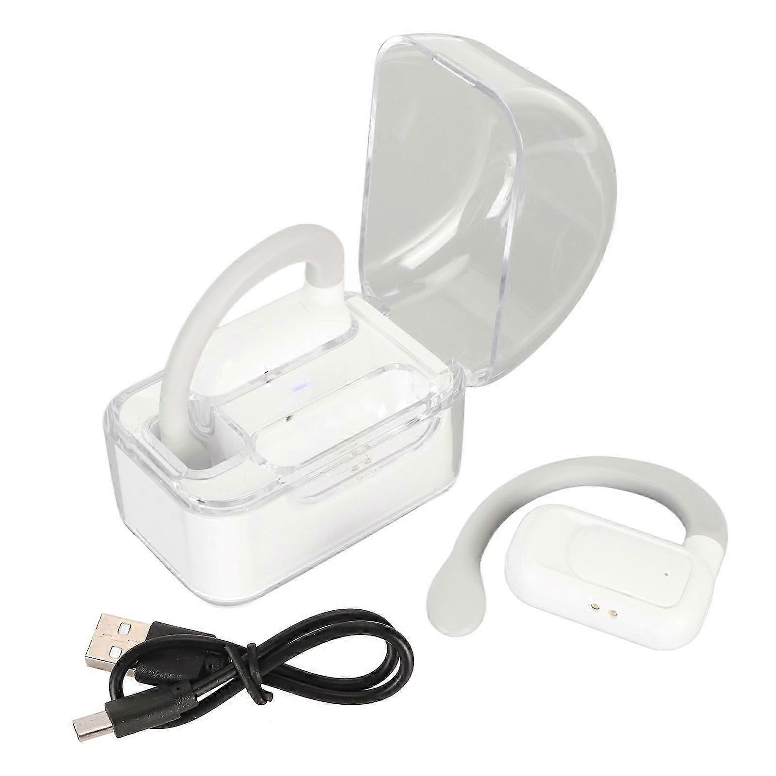 Language Translator Earbuds 74 Languages 70 Accents 0.2s for Music Call Wireless Translator Device with APP for IOS for Android White