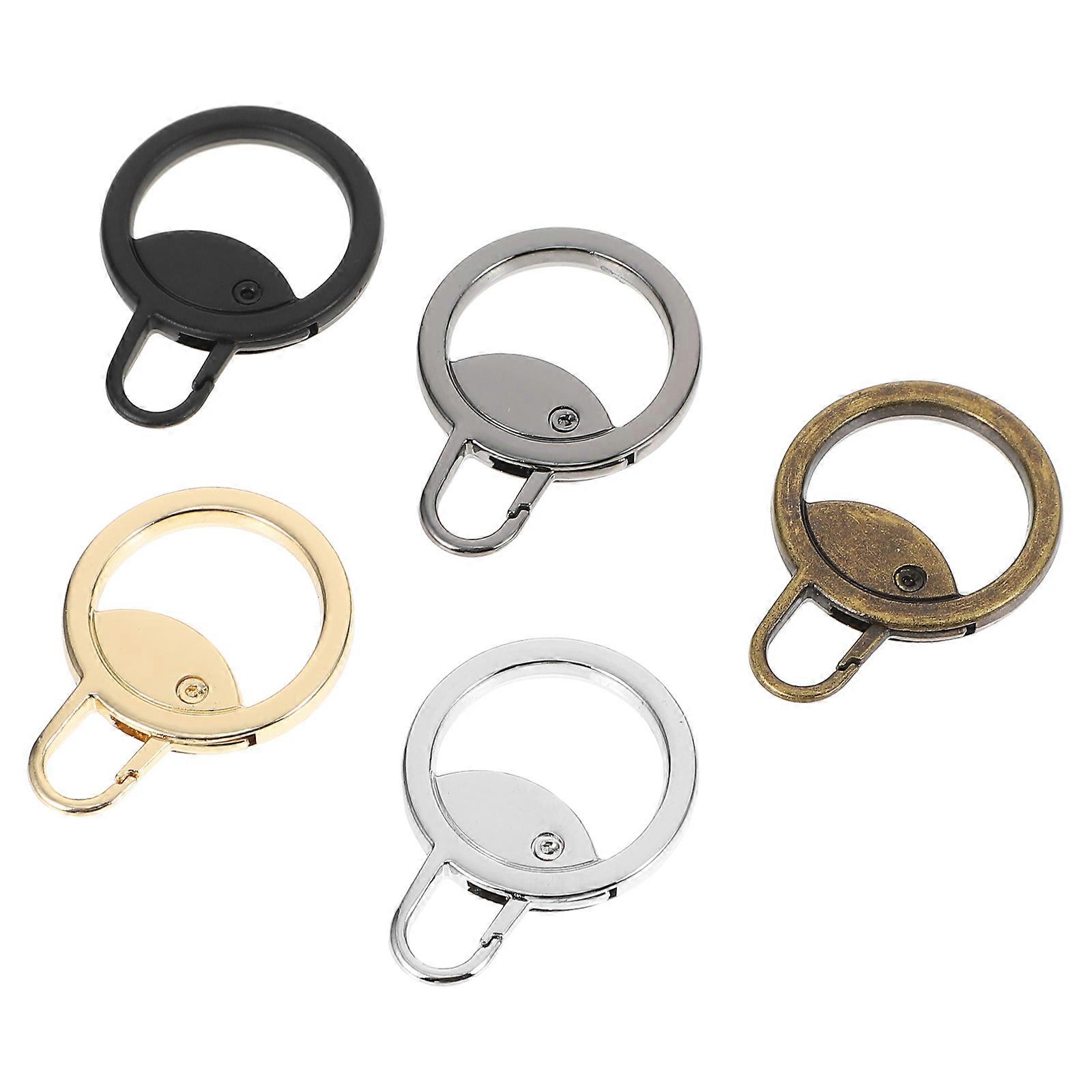 Zipper Pull Accessories Zinc Alloy Removable Zipper Pulls 5Pcs Set