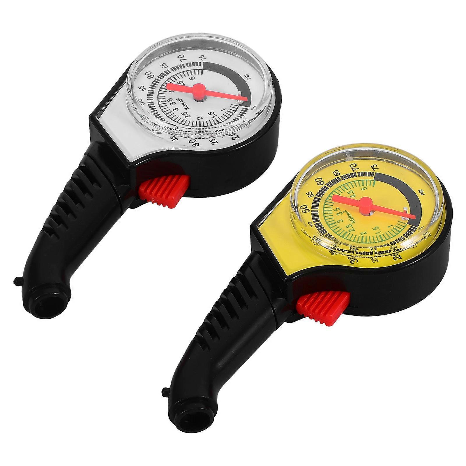 Car Tire Pressure Gauge for Monitoring 4Pcs Durable Plastic