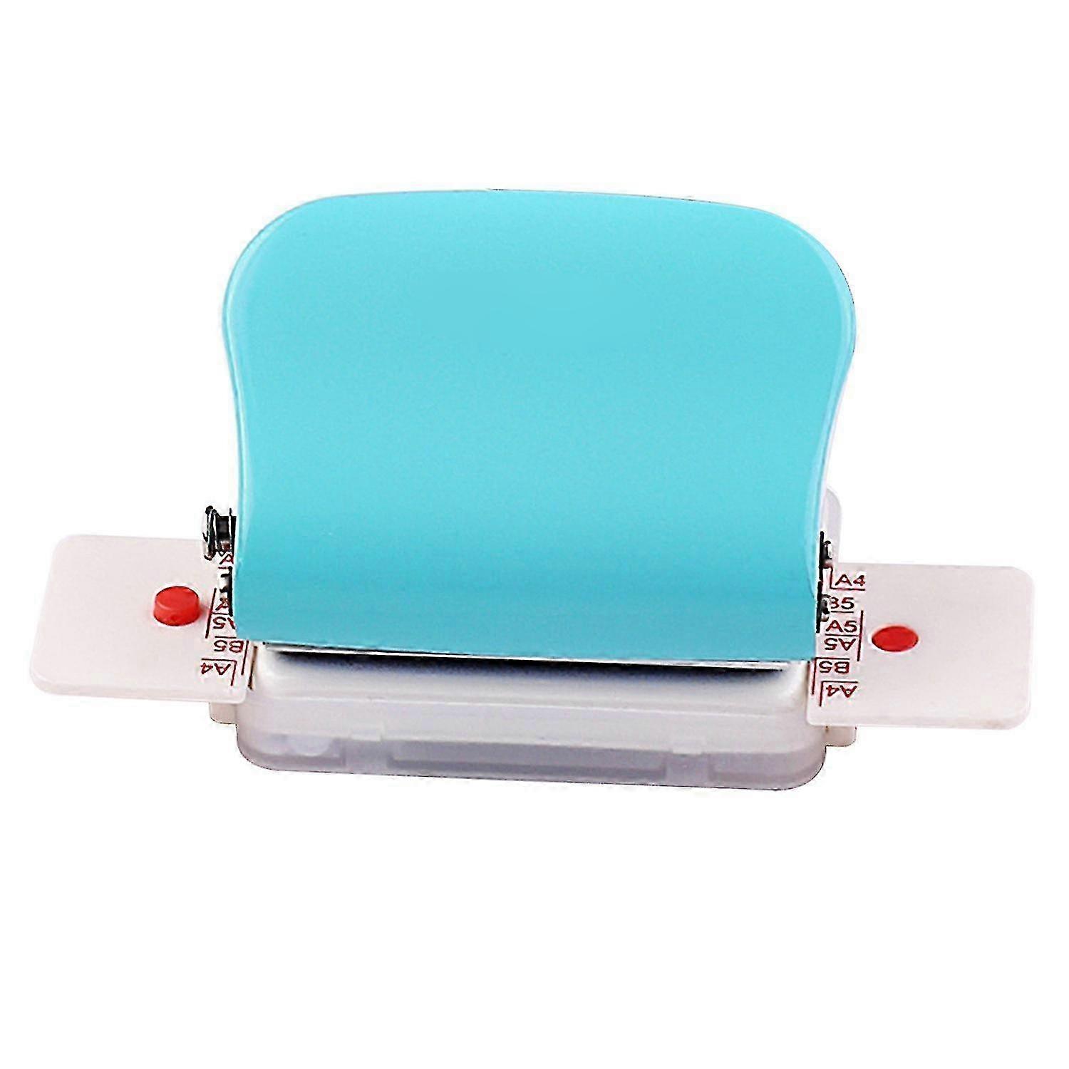 KW-trio 6-Hole Paper Punch Handheld Metal Hole Puncher 5 Sheet Capacity 6mm for A4 A5 B5 Notebook Sc