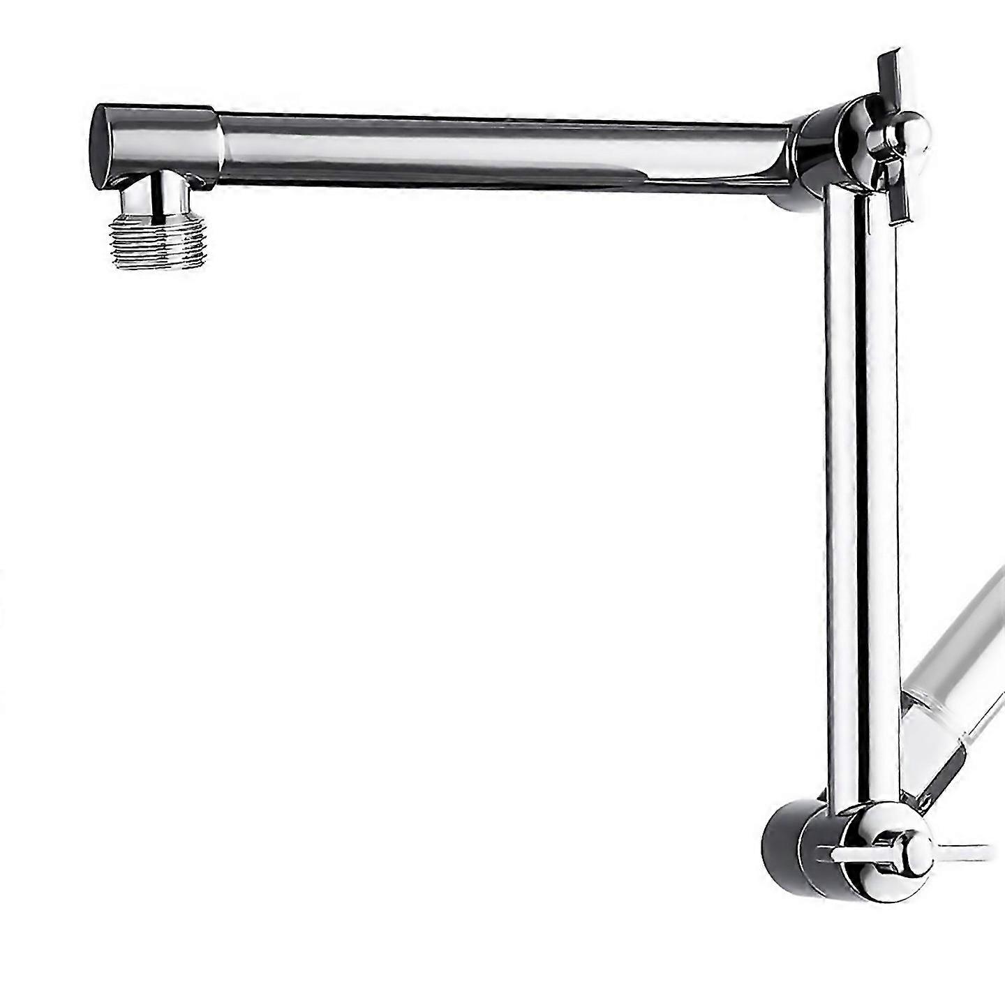 For Adjustable Shower Head Extension Arm With Lock Joint
