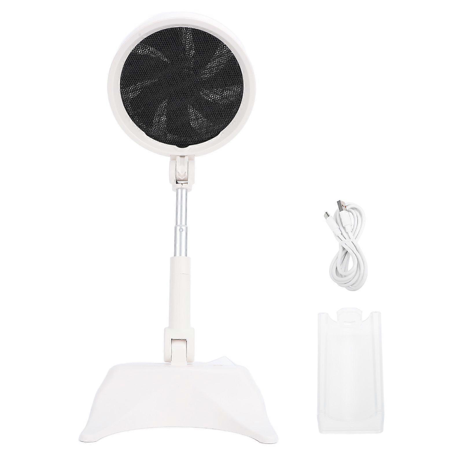Tabletop Range Hood 8W 3 Speed Strong Suction Low Noise Multifunction Foldable Portable Kitchen Exhaust Fan
