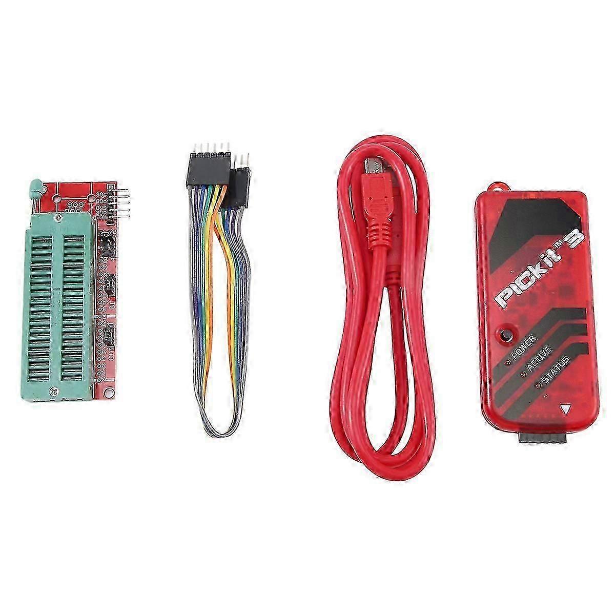 Programator PICKIT3 + PIC ICD2 PIC Kit 2/3 Adaptor de programare Universal Programmer Seat FZ0508