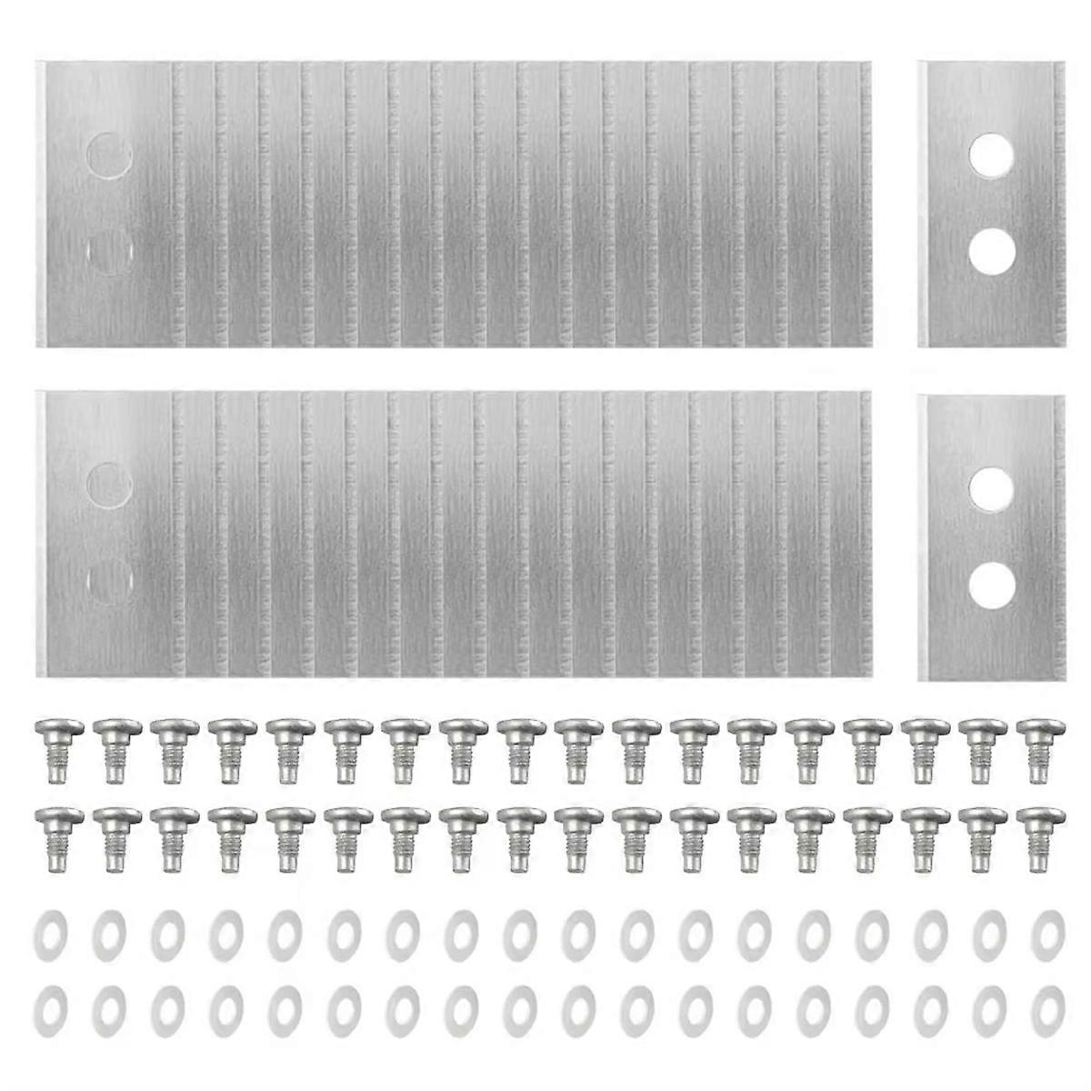 36Pcs Replacement with Washers Screws for Luba & Yuka All Series, Replacement Robotic Lawnmower