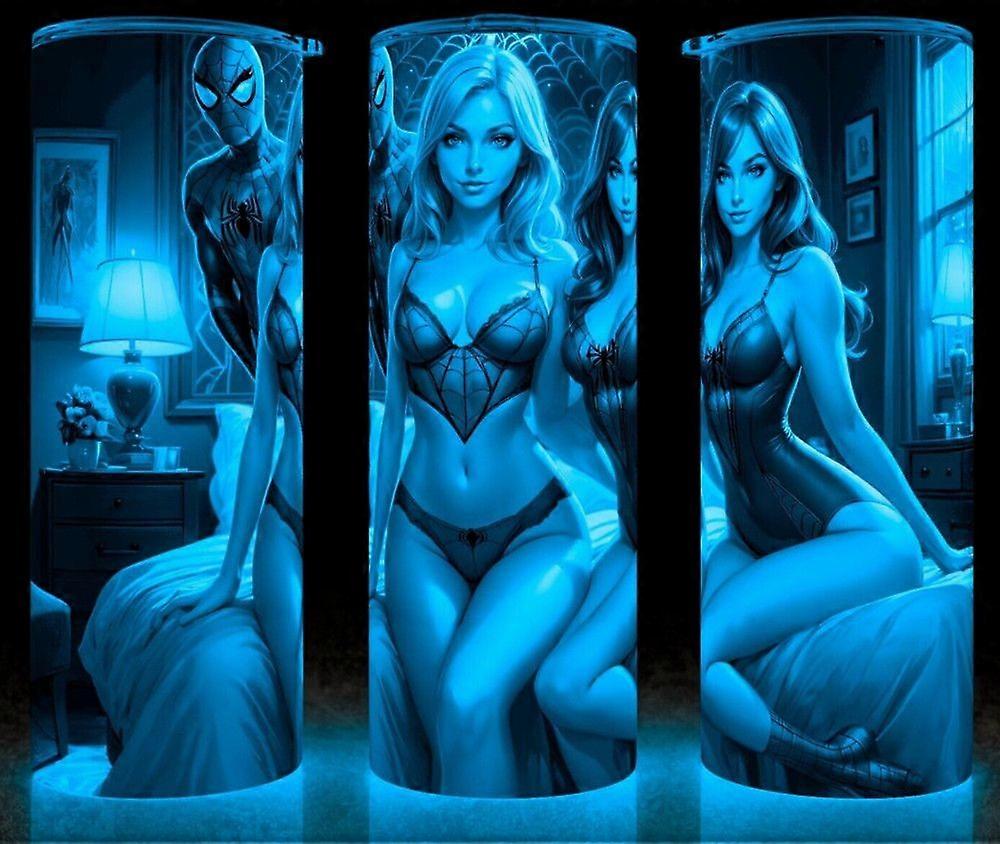 Glow in the Dark Mary Jane Gwen Stacy Lingerie Spiderman Girls Cup Mug Tumbler Jigsaw Puzzles Wooden Jigsaw Puzzles Educational Toys Style 0341