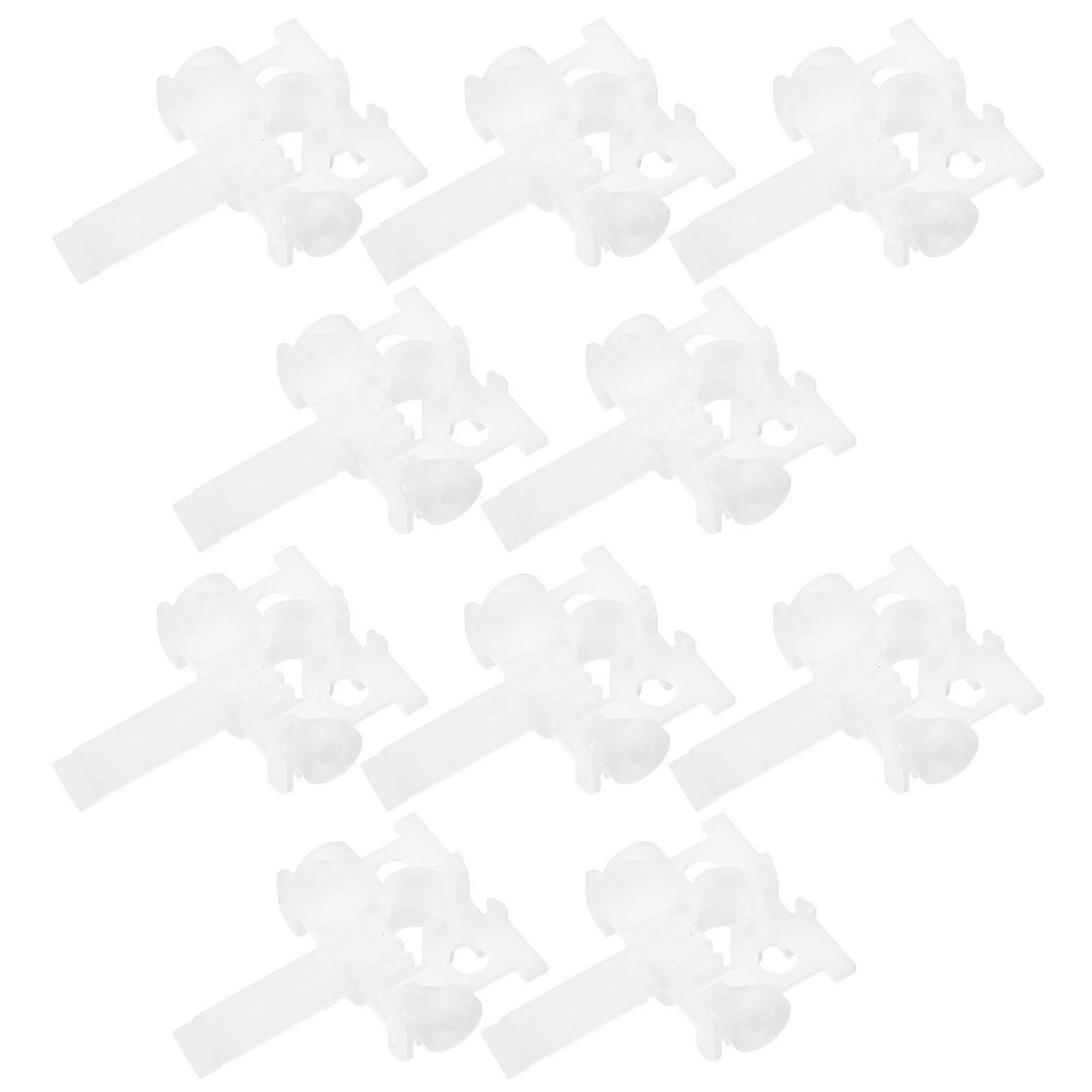 Vertical Blind Repair Stem Kit for Replacement 20Pcs White PVC Accessories