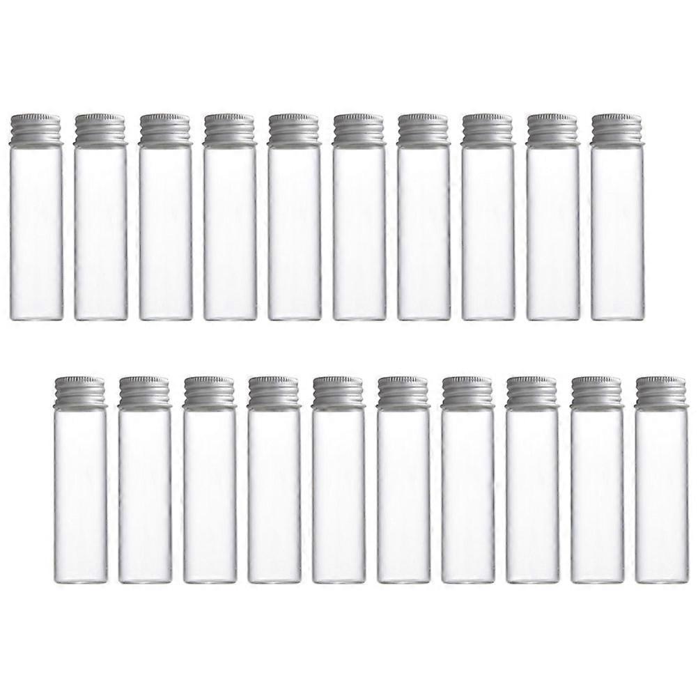 80 Pcs Leak-Proof Sample Storage Jars Empty Glass Bottles Perfect For Daily Use Of Powders And Pills Compact And Travel Friendly