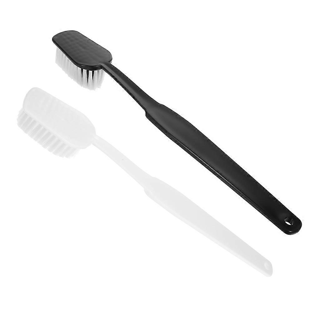 Large Toothbrush Photo Prop for Birthday Party Fun 4Pcs Assorted Color Flocking Bristle