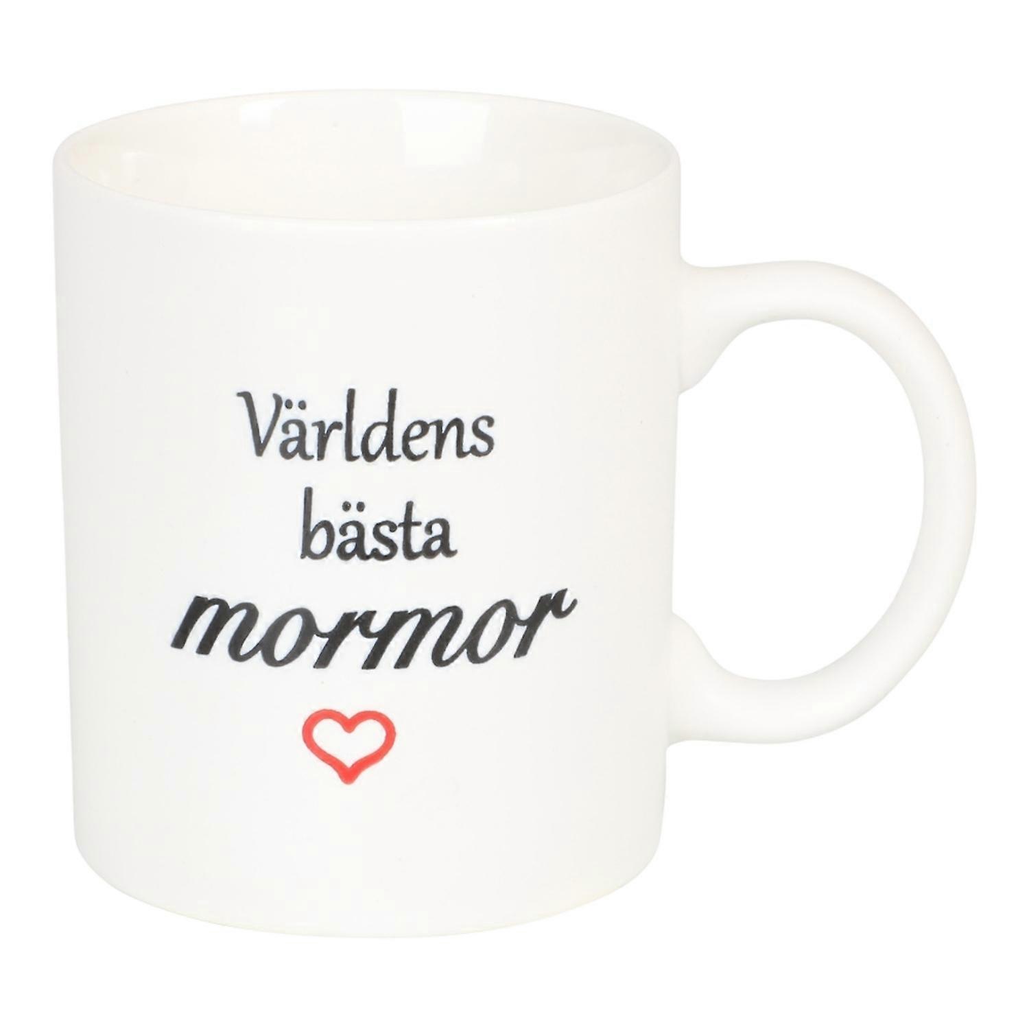 Mugg Världens bästa mormor
