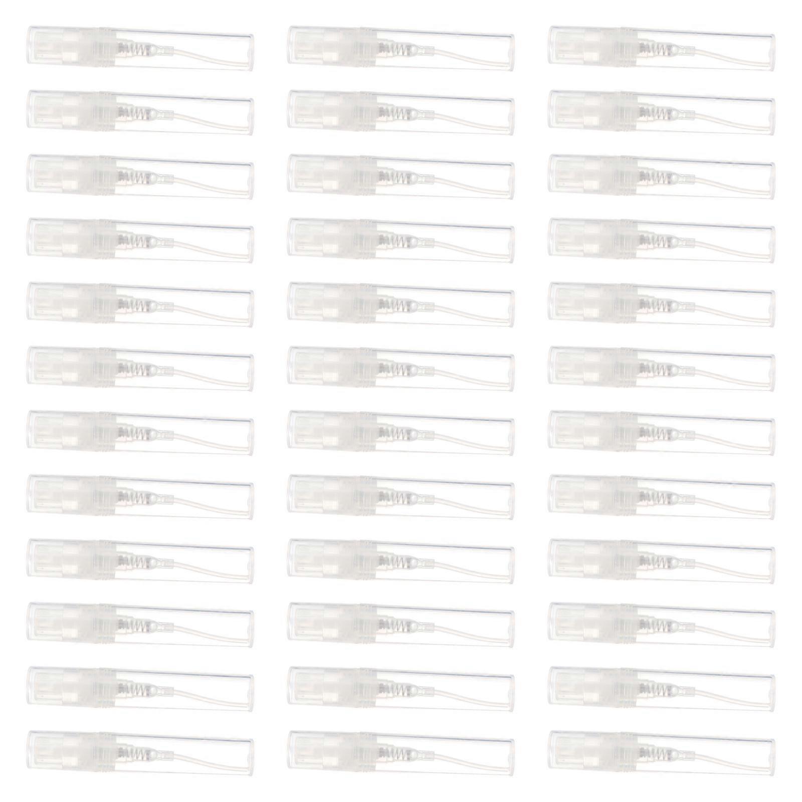 Portable Perfume Bottle Mini Spray Bottles for Storage 600Pcs Transparent Plastic