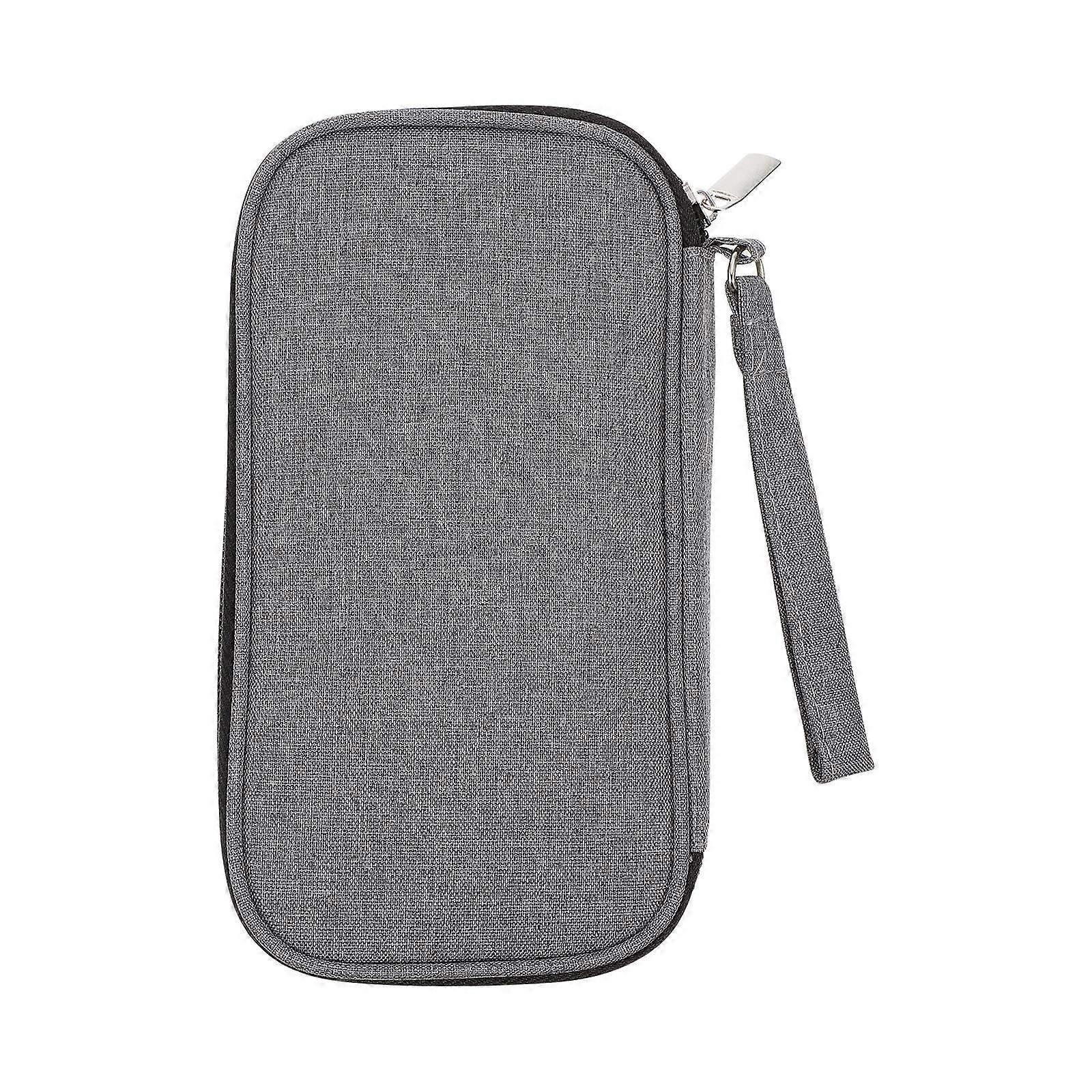 Data Cable Storage Case Electronics Accessories Pouch Daily Use Cotton Storage for Earphone Charging Head 1Pack