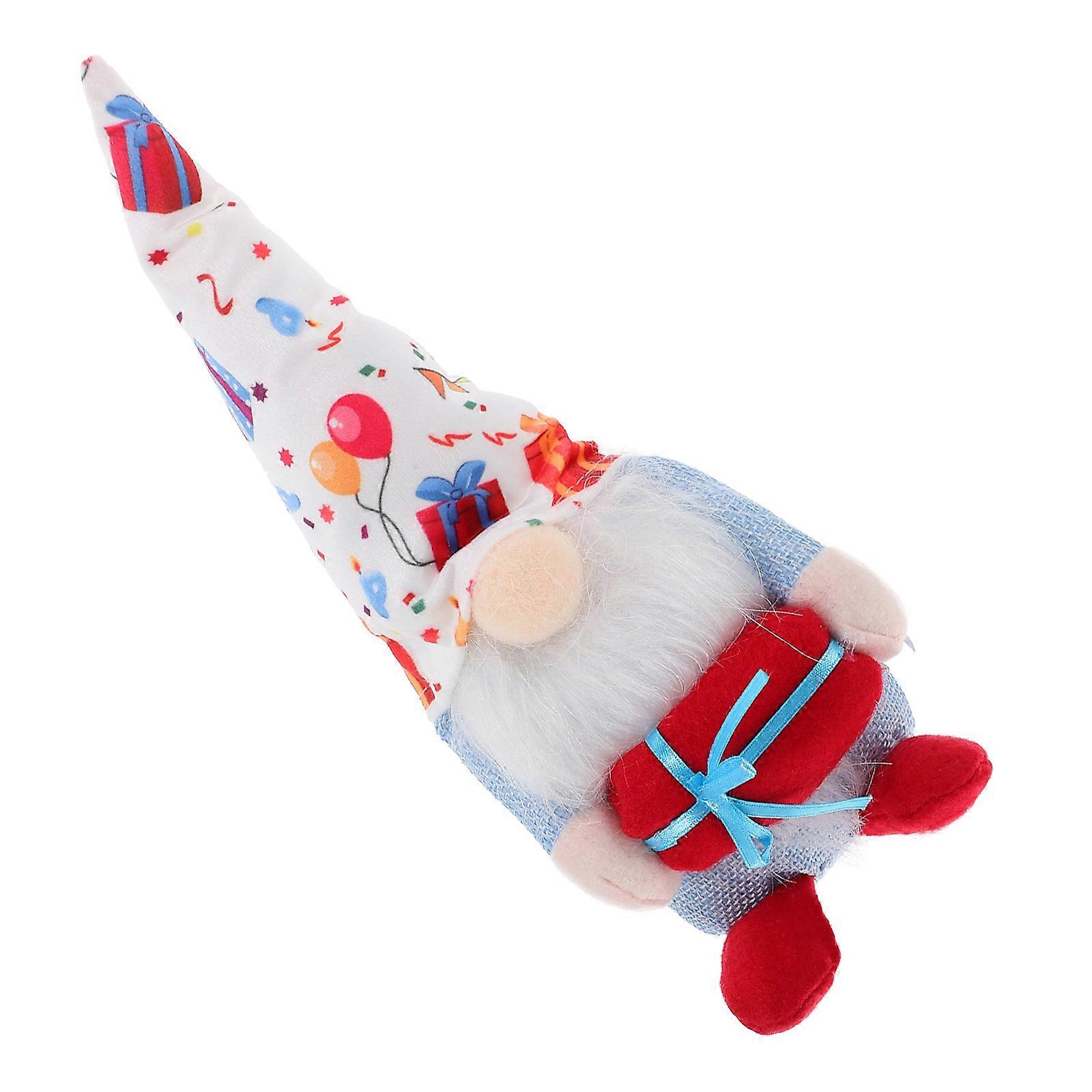 Charming Rudolph Doll Gift For Birthday Celebration And Window Display In Multi Cloth Material 1Pack