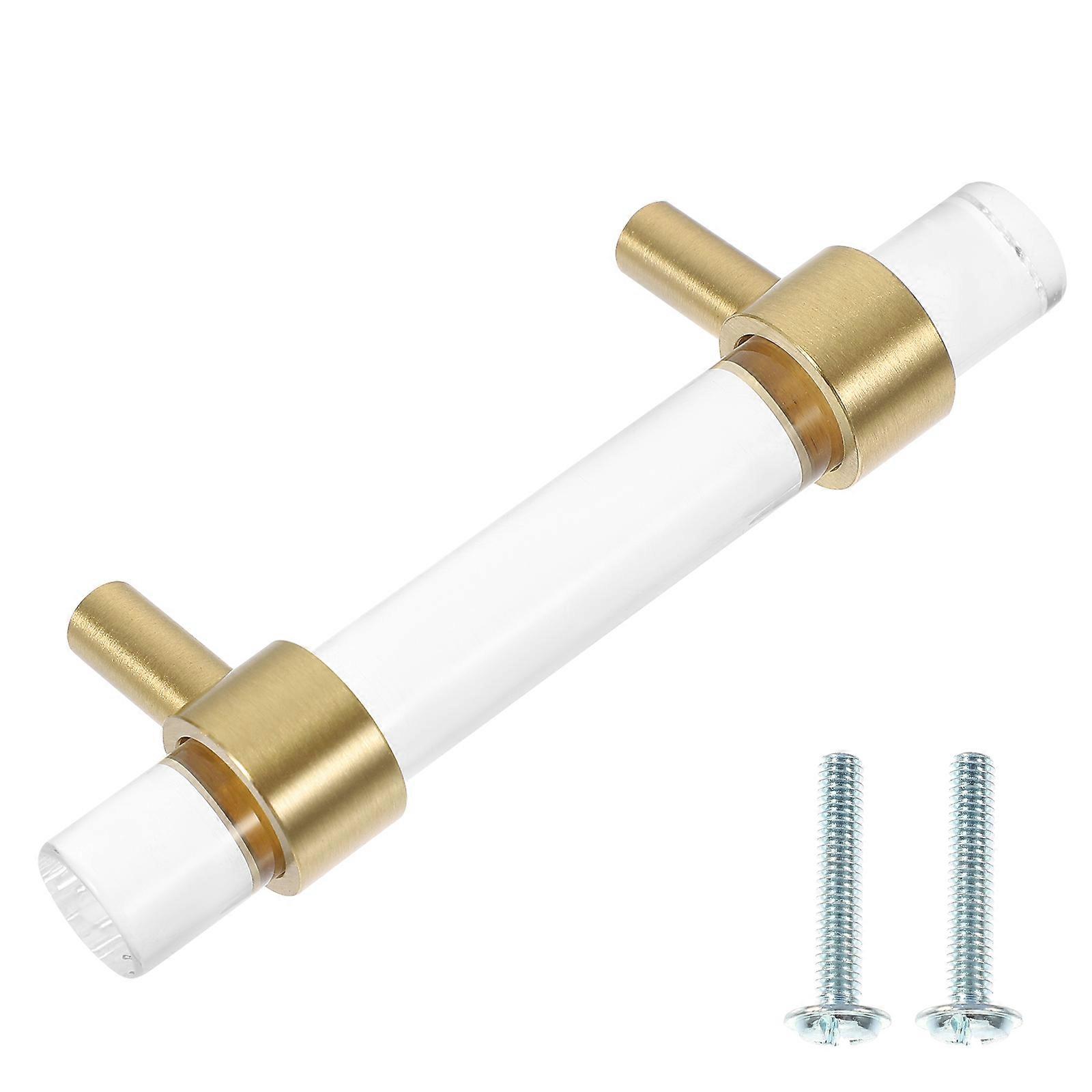 Replacement Cabinet Handle Acrylic Drawer Pulls 3Pcs Simple Style Closet Door