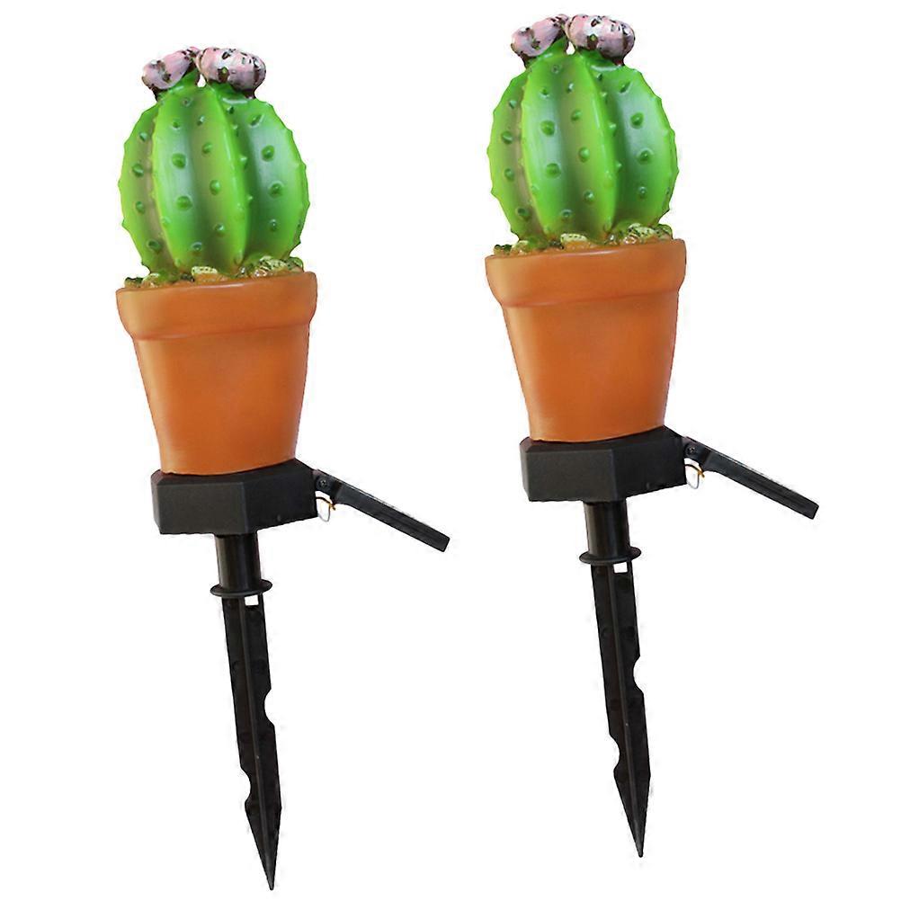 Solar Garden Lamp Adorable Ground Insert Light for Landscape 4Pcs