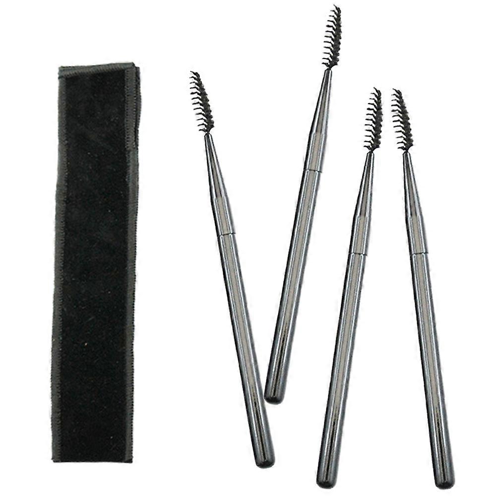 16Pcs Eyelash Brush Set for Makeup with Mascara Wand and Lash Comb