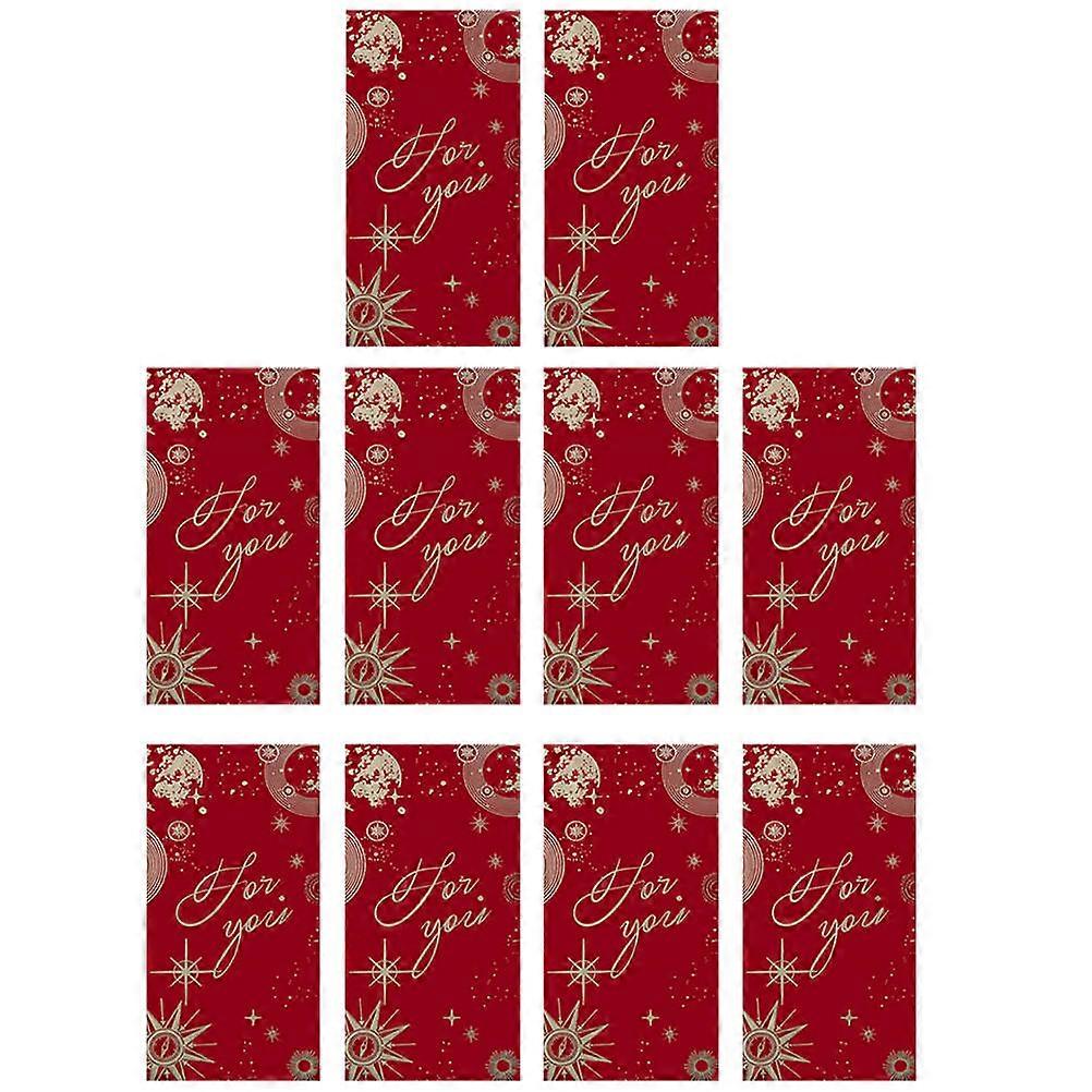 Wedding Envelope Red for Cards 40Pcs Creative Gilding Festive Envelope