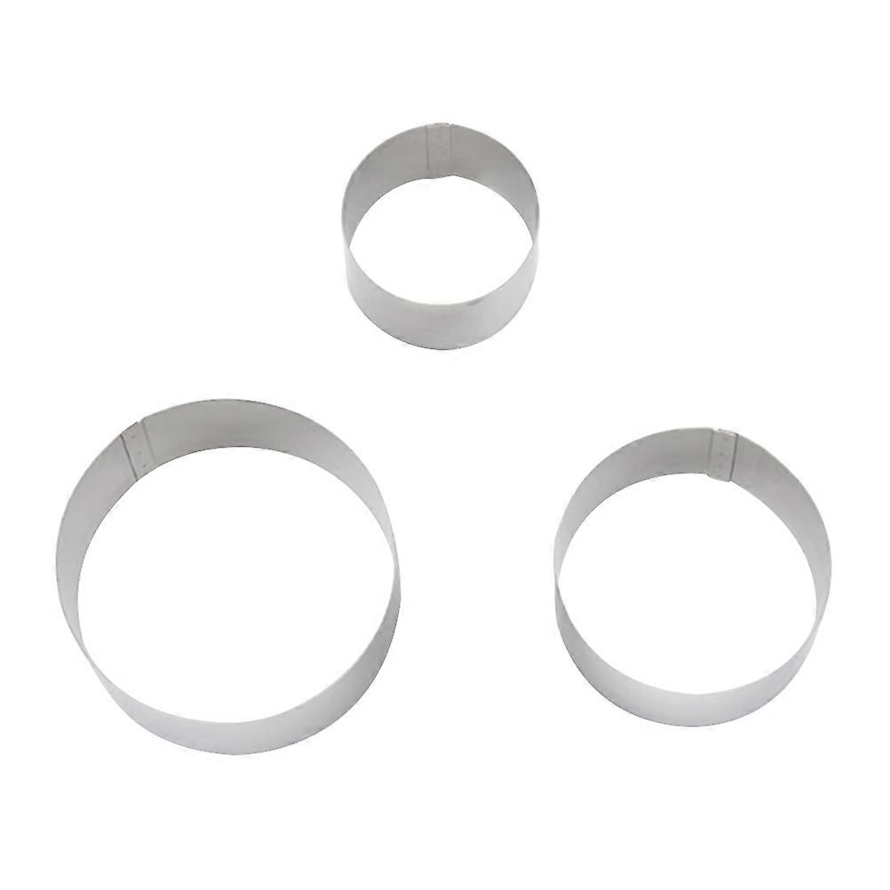 Cookie Mold Stainless Steel for Baking Use 6Pcs Circle Shape Biscuit Cutter