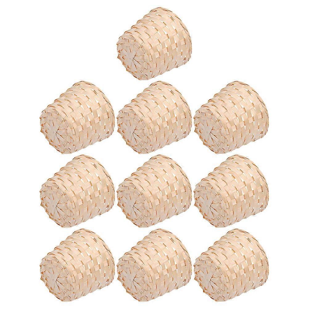 Woven Flower Baskets Woven Storage Basket for Storage 40Pcs Organizer