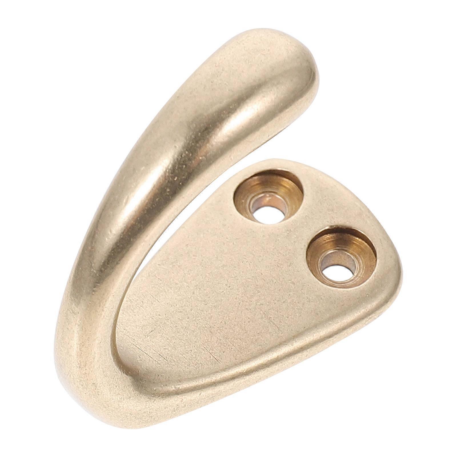 Practical Copper Clothes Hook Wall Clothes Hook for Home Use 2Sets