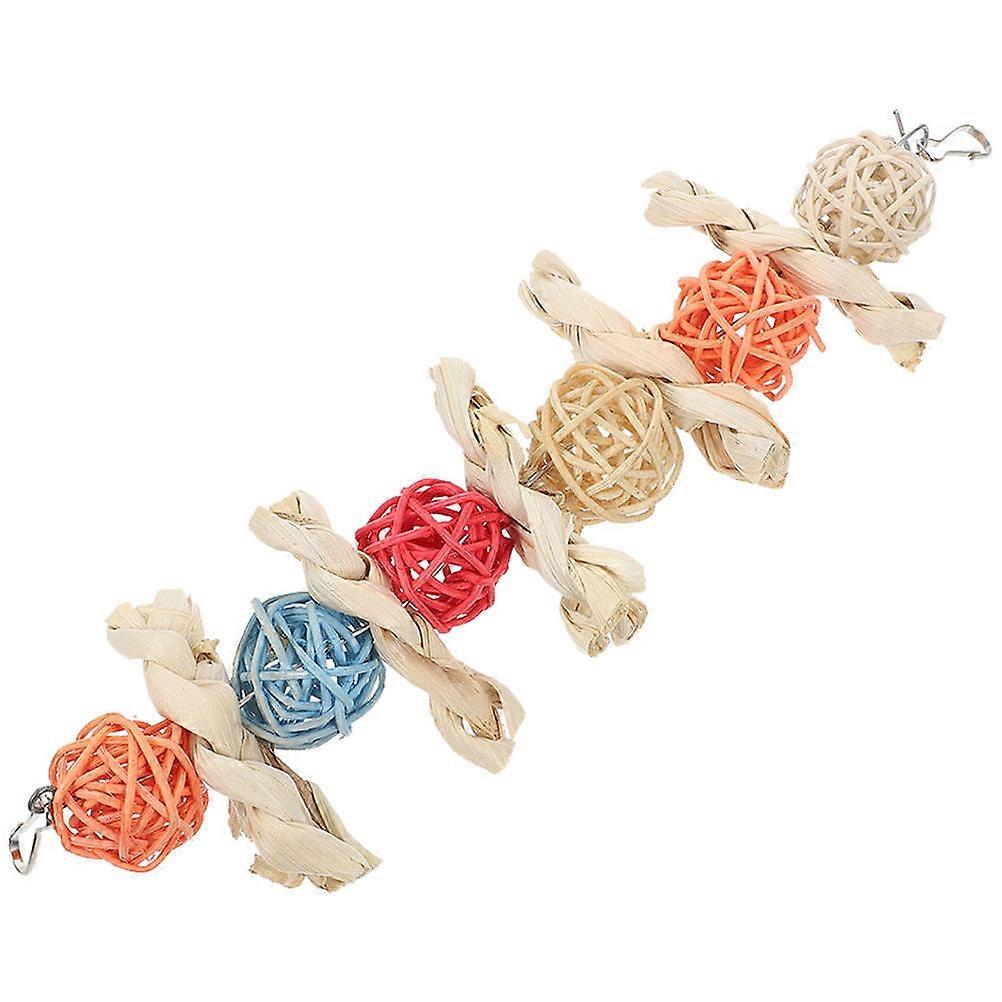 Household Bunny Toy Decorative Molar String for 4Pcs Pet Chewing