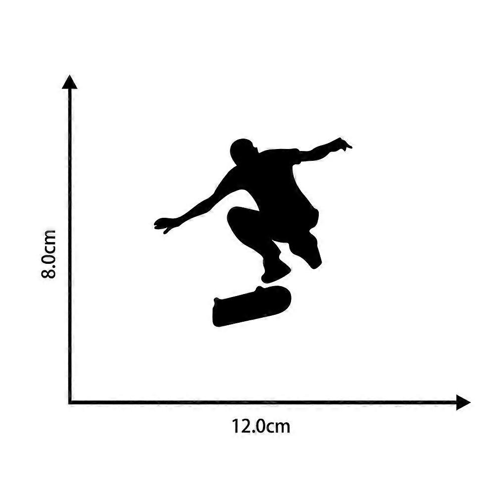 Creative Skateboard Wall Decor for and Bedroom Decoration Waterproof 1Pack
