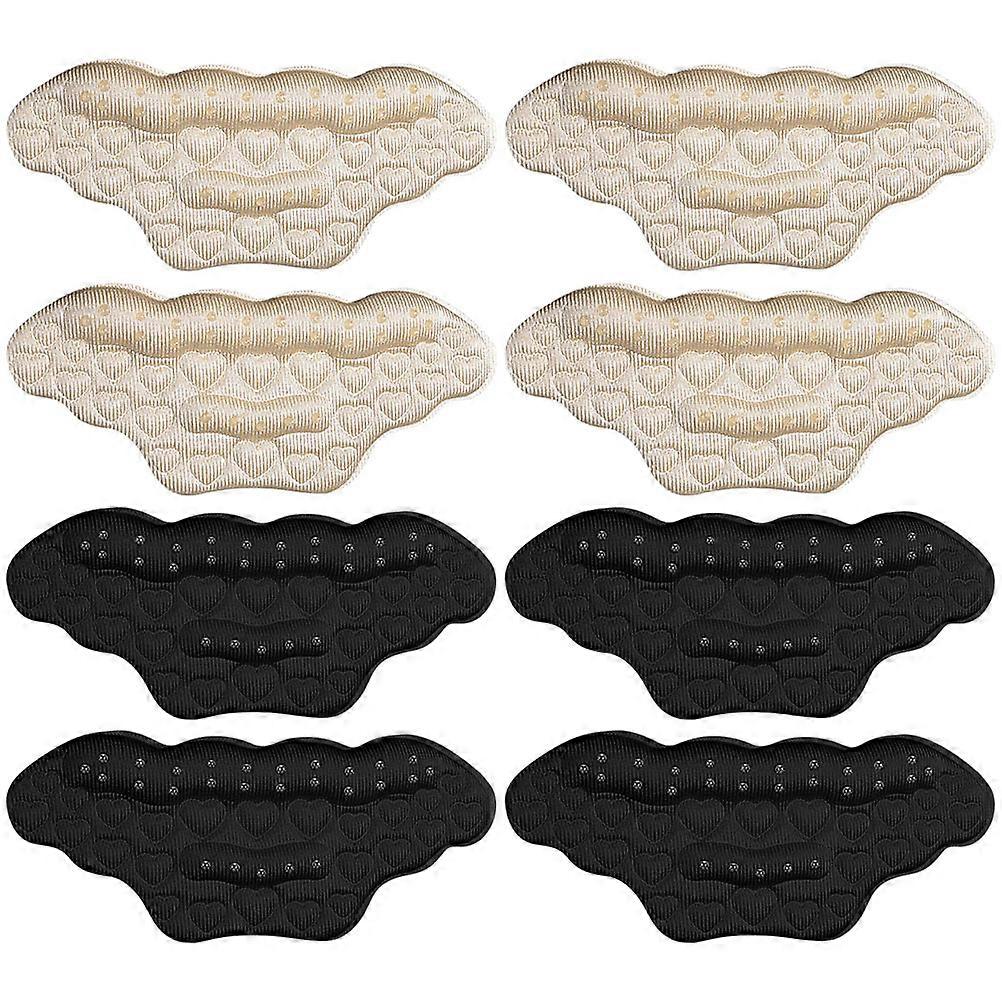 Anti Slip Heel Pads for Shoes Use 8Pcs High-Heeled Heel Cushion Stickers