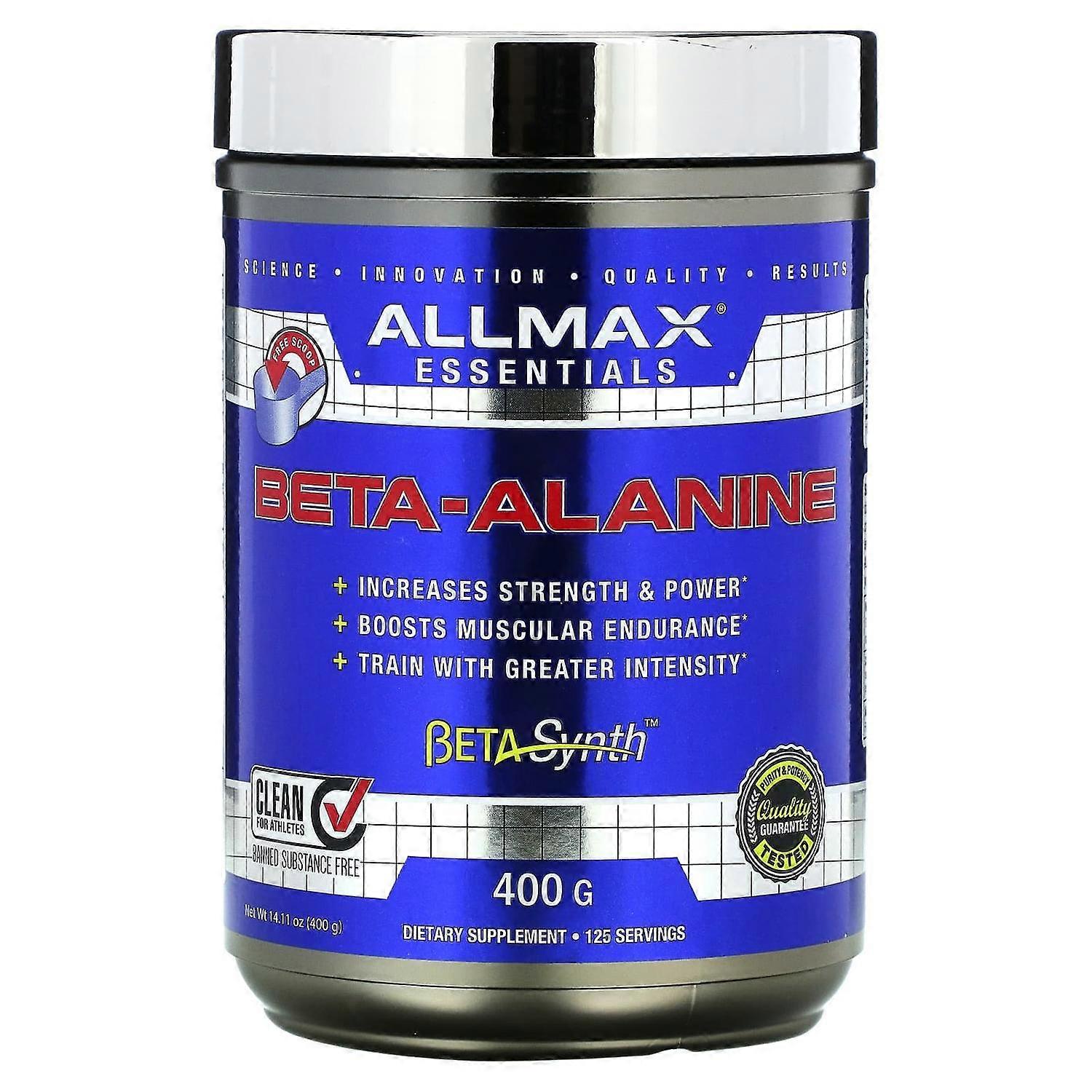 ALLMAX, Beta-Alanine, 400 g, 14.11 oz (400 g)