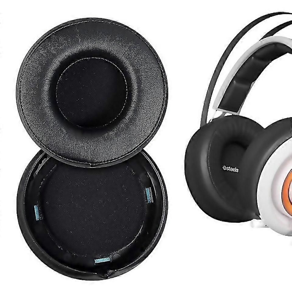 For 2pcs Protein Leather Earpads For Steelseries Siberia