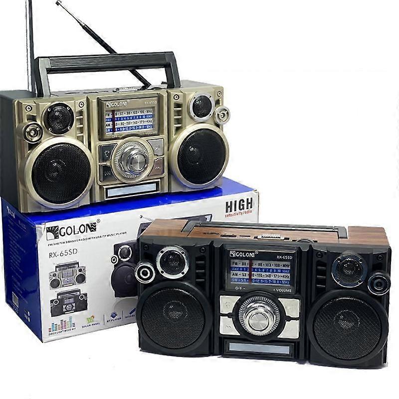 COLON RX-65SD Solar Charging FM Radio Bluetooth Speaker