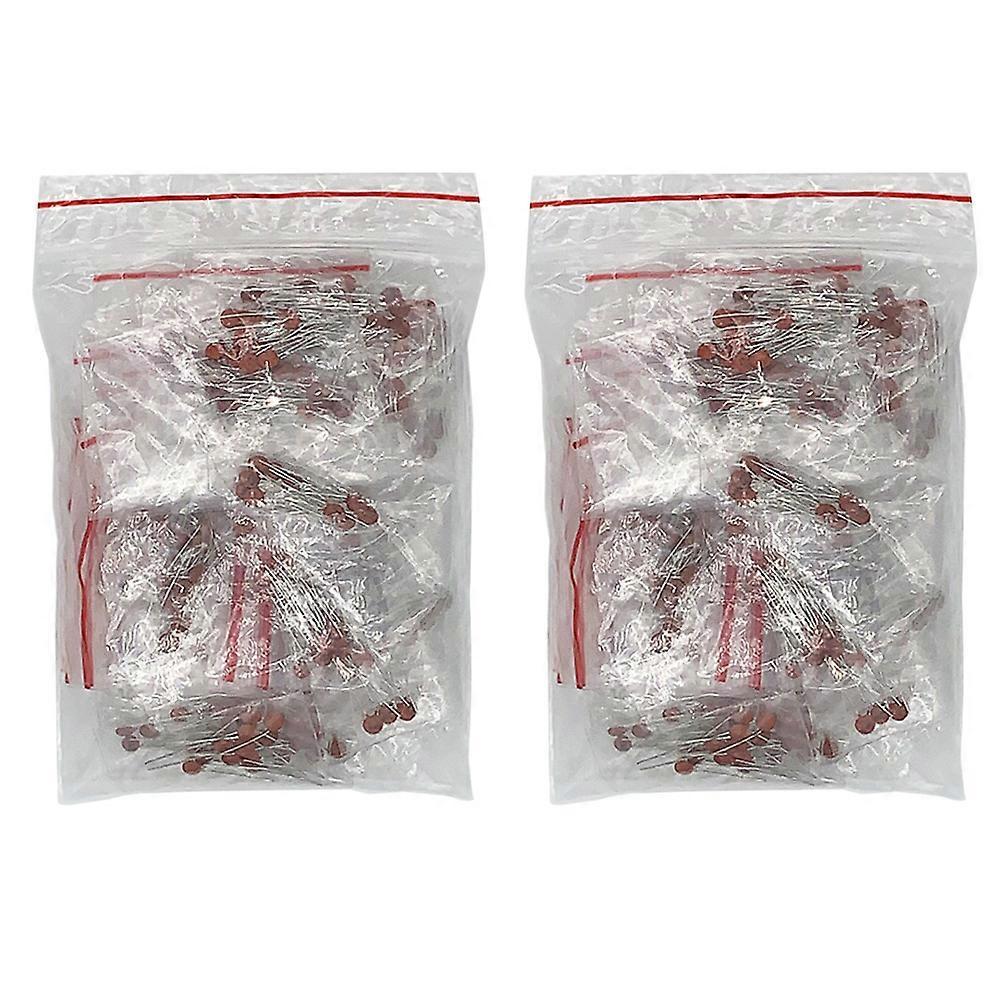 Capacitor Electrolytic Ceramic Capacitor Set for Electronic Projects Assorted Color for Electrolytic Capacitance 1Set