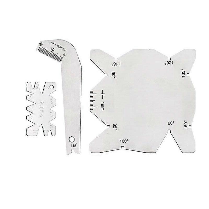 3-piece set drill angle gauge, angle measuring gauge
