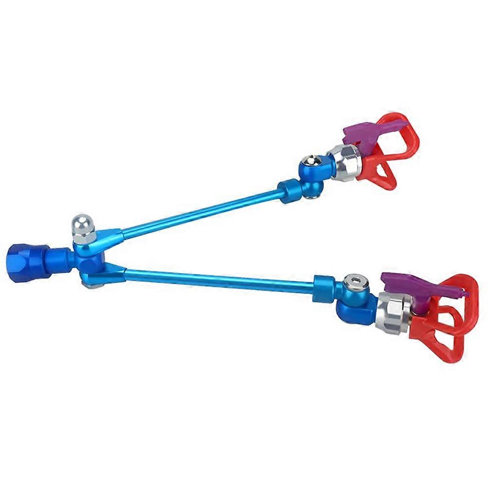 Paint Spray Extension Pole Double 517 Nozzle Head for Sprayer Guard